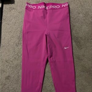 Nike Pro Pink Leggings